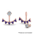 Thumbnail 18 - v-shape-earlobe-sapphire-jackets-in-rose-gold-FDEAR9305GSABL-NL-RG.jpg