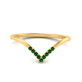 Thumbnail 70 - v-shape-emerald-stacking-wedding-band-in-yellow-gold-FD9936BGEMGR-NL-YG.jpg