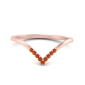 Thumbnail 10 - v-shape-orange-sapphire-stacking-wedding-band-in-rose-gold-FD9936BGSAOR-NL-RG.jpg