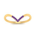 Thumbnail 77 - v-shape-purple-topaz-stacking-wedding-band-in-yellow-gold-FD9936BGVITO-NL-YG.jpg