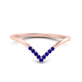 Thumbnail 4 - v-shape-sapphire-stacking-wedding-band-in-rose-gold-FD9936BGSABL-NL-RG.jpg