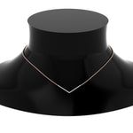 Load image into Gallery viewer, v-shaped-diamond-necklace-in-FD-PD8345-NL-RG
