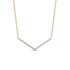 Load image into Gallery viewer, v-shaped-diamond-necklace-in--FD-PD8345-NL-YG