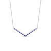 Load image into Gallery viewer, v-shaped-diamond-necklace-with-blue-sapphire-in--FD-PD8345GSABL-NL-WG