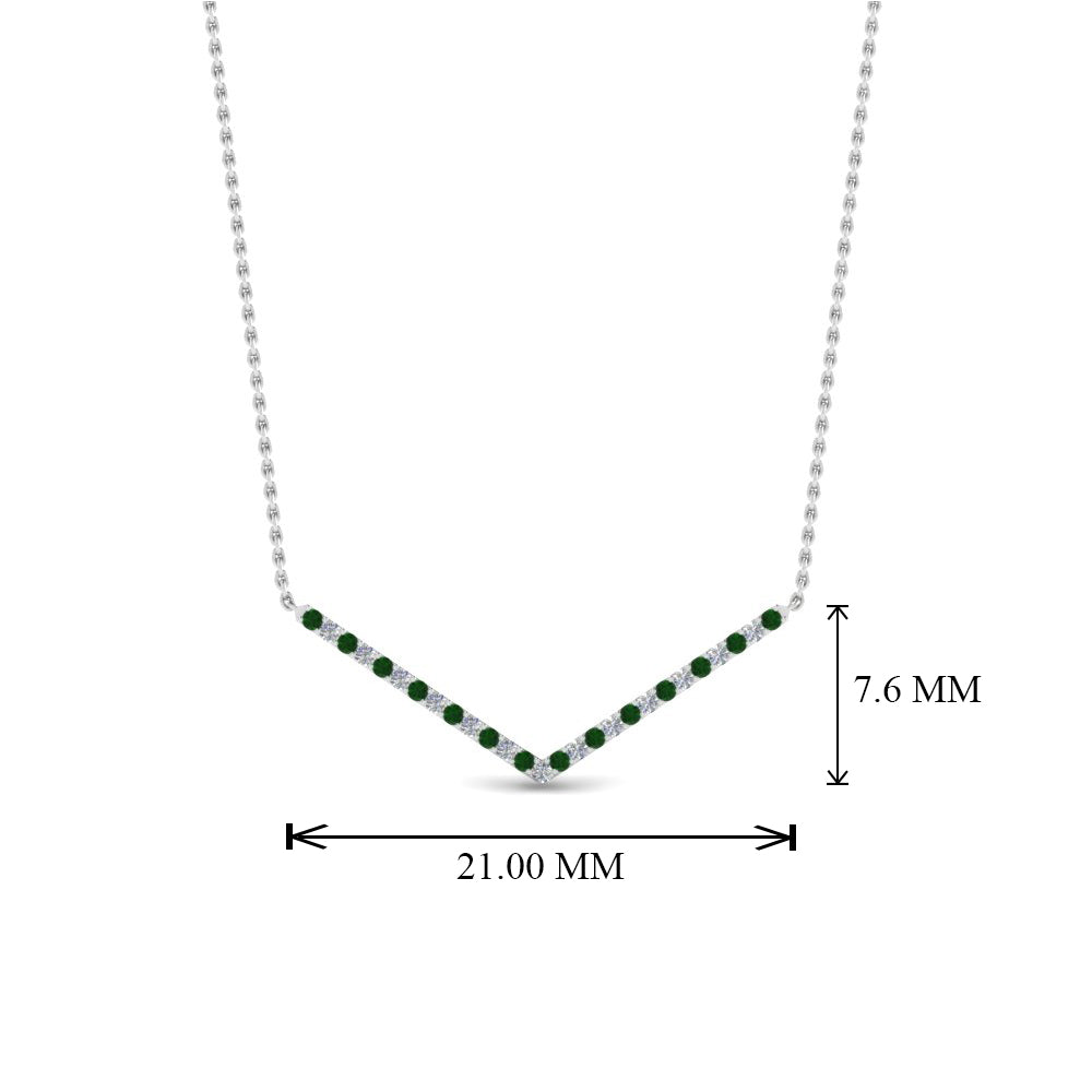v-shaped-diamond-necklace-with-emerald-in--FD-PD8345GEMGR-NL-WG
