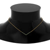 Load image into Gallery viewer, fdpd8345/v-shaped-diamond-necklace-gift-with-emerald-in-fdpd8345rgh-fancy-1-yg