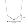 Load image into Gallery viewer, v-shaped-diamond-necklace-with-ice-blue-topaz-in-FD-PD8345GICBLTO-NL-RG