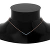 Load image into Gallery viewer, v-shaped-diamond-necklace-with-ice-blue-topaz-in-FD-PD8345GICBLTO-NL-RG