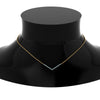 Load image into Gallery viewer, v-shaped-diamond-necklace-with-ice-blue-topaz-in--FD-PD8345GICBLTO-NL-YG