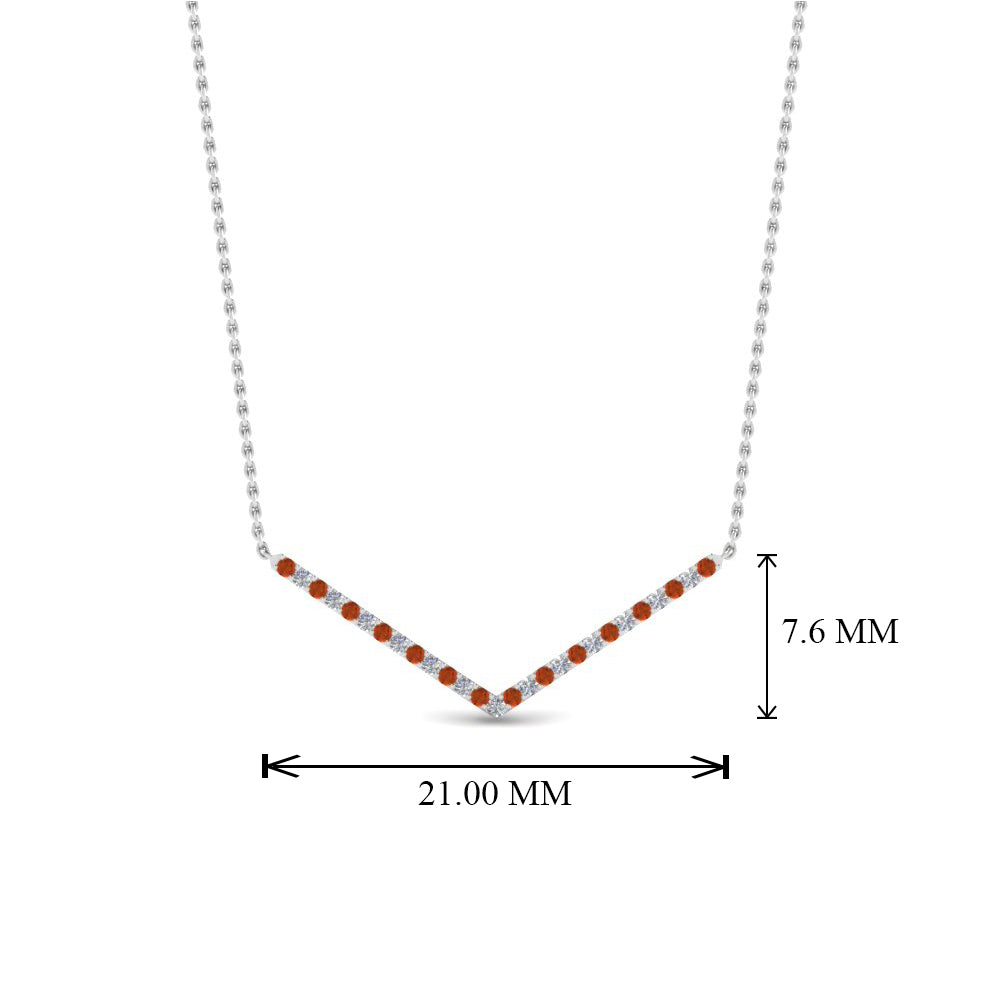 v-shaped-diamond-necklace-with-orange-sapphire-in--FD-PD8345GSAOR-NL-WG