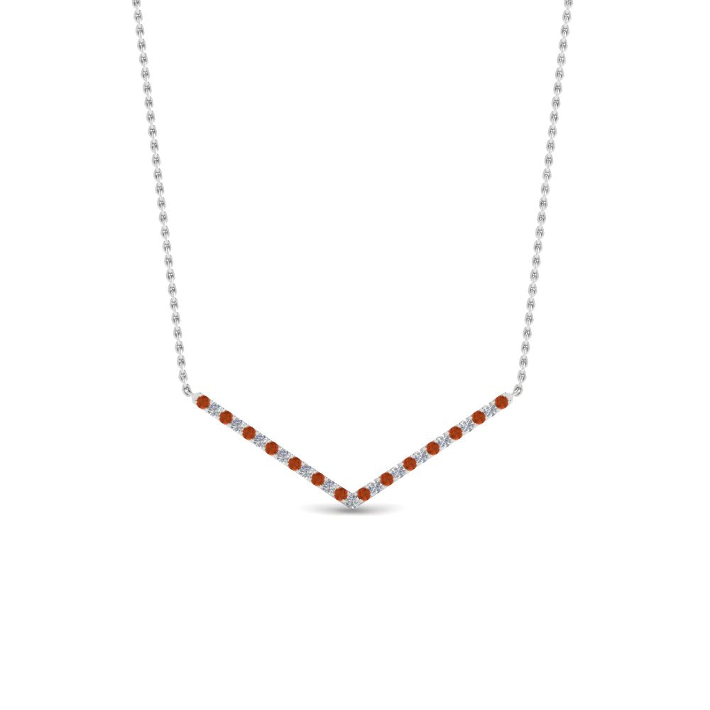 v-shaped-diamond-necklace-with-orange-sapphire-in--FD-PD8345GSAOR-NL-WG