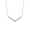 Load image into Gallery viewer, v-shaped-diamond-necklace-with-pink-sapphire-in-FD-PD8345GSADRPI-NL-RG