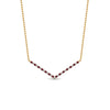 Load image into Gallery viewer, v-shaped-diamond-necklace-with-pink-sapphire-in--FD-PD8345GSADRPI-NL-YG