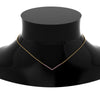 Load image into Gallery viewer, v-shaped-diamond-necklace-with-pink-sapphire-in--FD-PD8345GSADRPI-NL-YG