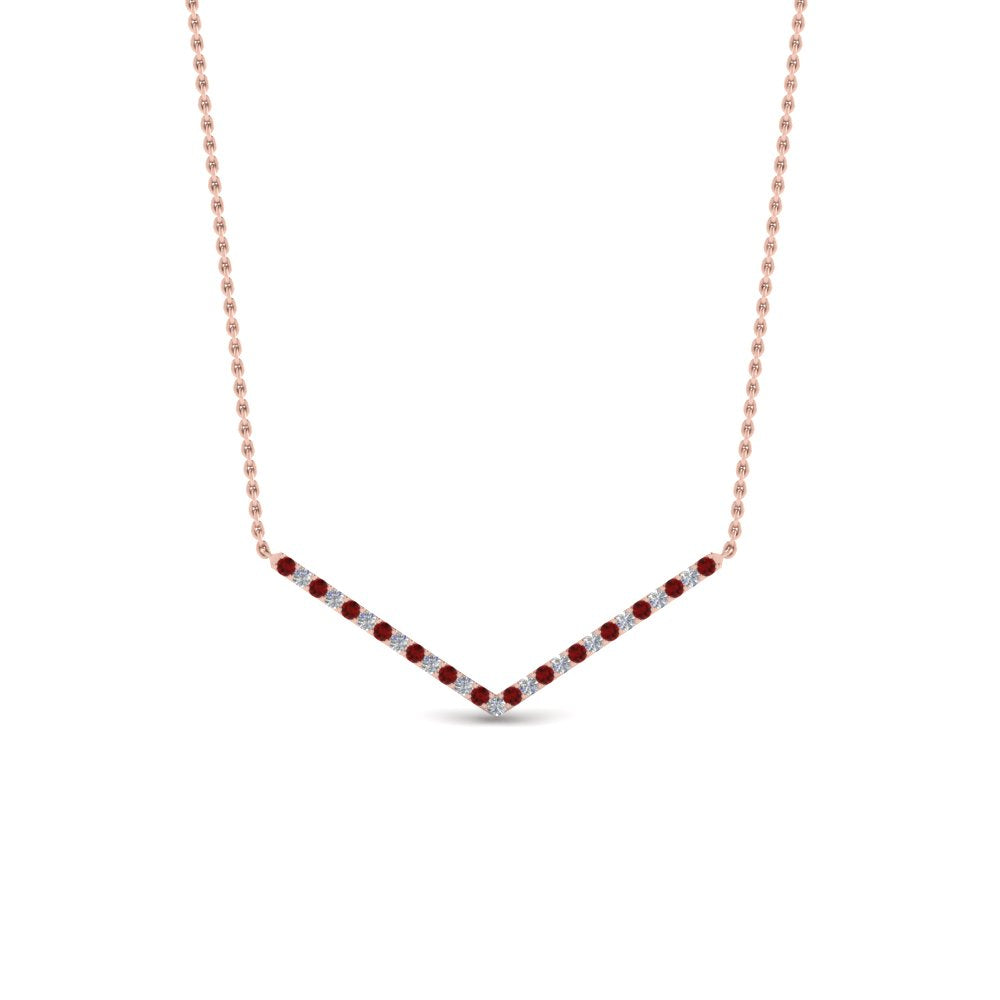 v-shaped-diamond-necklace-with-ruby-in-FD-PD8345GRUDR-NL-RG