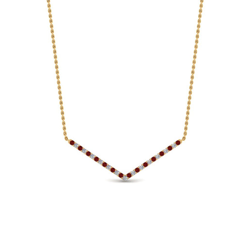 v-shaped-diamond-necklace-with-ruby-in--FD-PD8345GRUDR-NL-YG