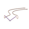 Load image into Gallery viewer, v-shaped-diamond-necklace-with-violac-topaz-in-FD-PD8345GVITO-NL-RG