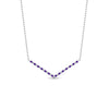 Load image into Gallery viewer, v-shaped-diamond-necklace-with-violac-topaz-in--FD-PD8345GVITO-NL-WG
