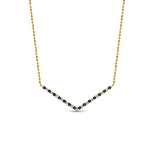 v-shaped-necklace-with-black-diamond-in--FD-PD8345GBLACK-NL-YG