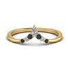 Load image into Gallery viewer, v-shaped-stacked-band-for-her-with-black-diamond-in-yellow-gold-FD9335BGBLACK-NL-YG.jpg