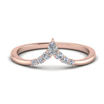 Load image into Gallery viewer, v-shaped-stacked-diamond-band-for-her-in-rose-gold-FD9335B-NL-RG.jpg
