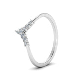 Load image into Gallery viewer, v-shaped-stacked-diamond-band-for-her-in-white-gold-FD9335B-NL-WG.jpg
