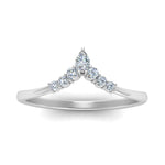 Load image into Gallery viewer, v-shaped-stacked-diamond-band-for-her-in-white-gold-FD9335B-NL-WG.jpg
