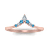 Load image into Gallery viewer, v-shaped-stacked-diamond-band-for-her-with-blue-topaz-in-rose-gold-FD9335BGICBLTO-NL-RG.jpg