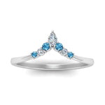 Load image into Gallery viewer, v-shaped-stacked-diamond-band-for-her-with-blue-topaz-in-white-gold-FD9335BGICBLTO-NL-WG.jpg
