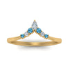 Load image into Gallery viewer, v-shaped-stacked-diamond-band-for-her-with-blue-topaz-in-yellow-gold-FD9335BGICBLTO-NL-YG.jpg