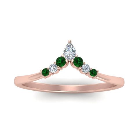 v-shaped-stacked-diamond-band-for-her-with-emerald-in-rose-gold-FD9335BGEMGR-NL-RG.jpg