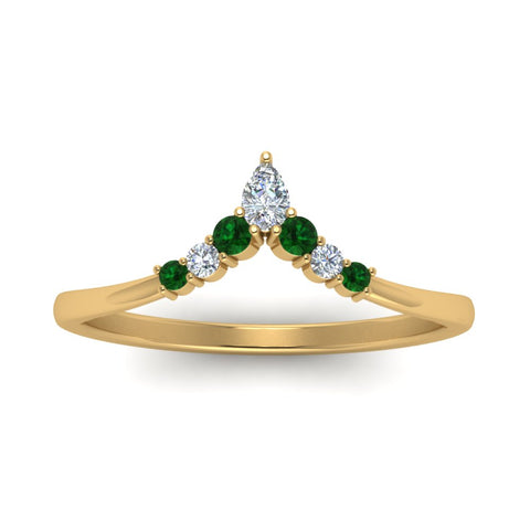 v-shaped-stacked-diamond-band-for-her-with-emerald-in-yellow-gold-FD9335BGEMGR-NL-YG.jpg