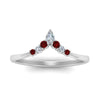Load image into Gallery viewer, v-shaped-stacked-diamond-band-for-her-with-ruby-in-white-gold-FD9335BGRUDR-NL-WG.jpg
