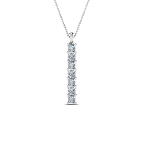 vertical-bar-necklace-seven-princess-cut-diamond-in--FDPD8416-NL-WG