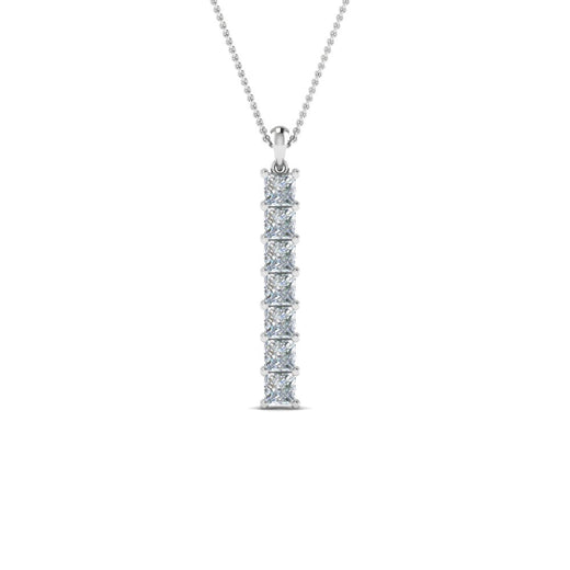 vertical-bar-necklace-seven-princess-cut-diamond-in--FDPD8416-NL-WG