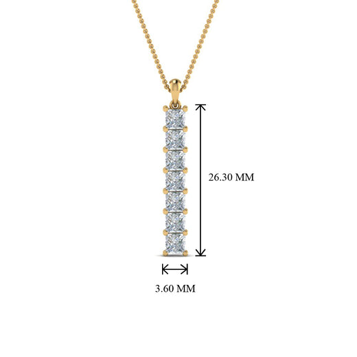 vertical-bar-necklace-seven-princess-cut-diamond-in--FDPD8416-NL-YG