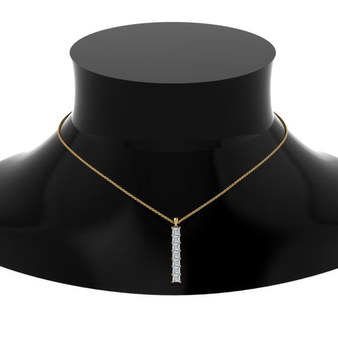 vertical-bar-necklace-seven-princess-cut-diamond-in--FDPD8416-NL-YG