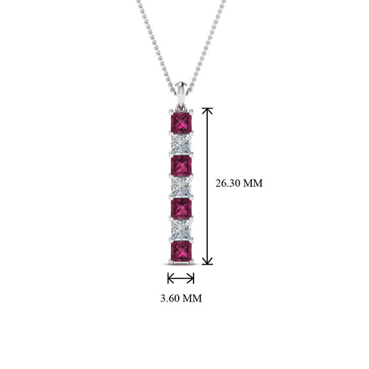vertical-bar-necklace-seven-princess-cut-diamond-with-pink-sapphire-in--FDPD8416GSADRPI-NL-WG