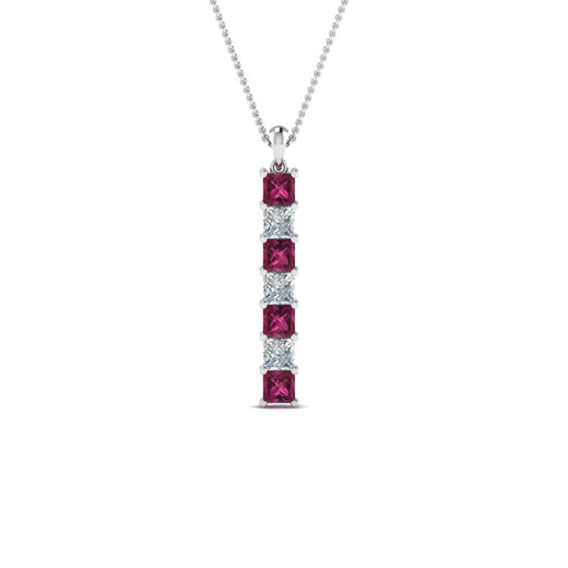 vertical-bar-necklace-seven-princess-cut-diamond-with-pink-sapphire-in--FDPD8416GSADRPI-NL-WG