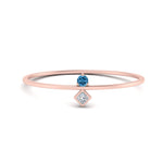 Load image into Gallery viewer, vertical-blue-topaz-round-and-princess-stacking-ring-in-rose-gold-FD9397RORGICBLTO-NL-RG.jpg
