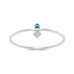 Load image into Gallery viewer, vertical-blue-topaz-round-and-princess-stacking-ring-in-white-gold-FD9397RORGICBLTO-NL-WG.jpg
