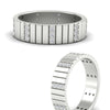 Load image into Gallery viewer, vertical-grooved-mens-diamond-wedding-band-in-white-gold-fdwb11695angle3-nl-wg.jpg