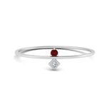 Load image into Gallery viewer, vertical-ruby-round-and-princess-stacking-ring-in-white-gold-FD9397RORGRUDR-NL-WG.jpg
