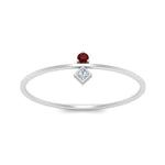 Load image into Gallery viewer, vertical-ruby-round-and-princess-stacking-ring-in-white-gold-FD9397RORGRUDR-NL-WG.jpg
