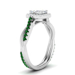 Load image into Gallery viewer, vine-asscher-halo-diamond-engagement-ring-with-emerald-in-white-gold-FD-9212ASRGEMGR-NL-WG.jpg
