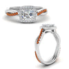 Load image into Gallery viewer, vine-asscher-halo-diamond-engagement-ring-with-orange-sapphire-in-white-gold-FD-9212ASRGSAOR-NL-WG.jpg