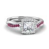 Load image into Gallery viewer, vine-asscher-halo-diamond-engagement-ring-with-pink-sapphire-in-white-gold-FD-9212ASRGSADRPI-NL-WG.jpg