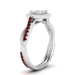 Load image into Gallery viewer, vine-asscher-halo-diamond-engagement-ring-with-ruby-in-white-gold-FD-9212ASRGRUDR-NL-WG.jpg
