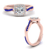 Load image into Gallery viewer, vine-asscher-halo-diamond-engagement-ring-with-sapphire-in-rose-gold-FD-9212ASRGSABL-NL-RG.jpg