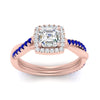 Load image into Gallery viewer, vine-asscher-halo-diamond-engagement-ring-with-sapphire-in-rose-gold-FD-9212ASRGSABL-NL-RG.jpg